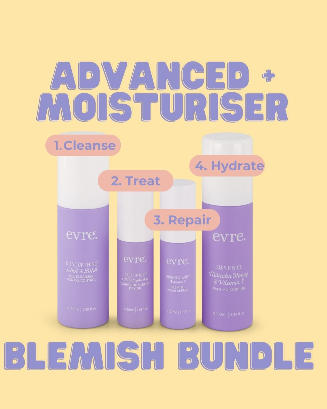 Blemish Bundle Advance + Moisturiser